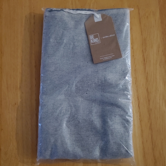 Up-Cycled Denim Scarf - Picture 3 of 4